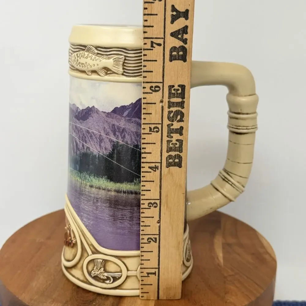 Coors 1996 Limited Edition Beer Stein Life in the Rocky Mountains 